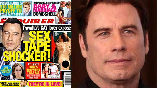 John Travolta Gay Lover Photo