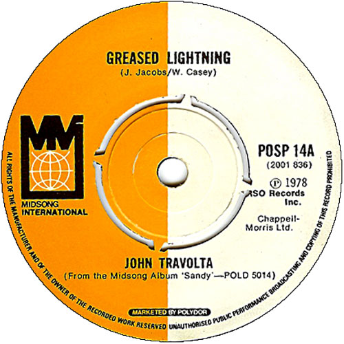 John Travolta Greased Lightning