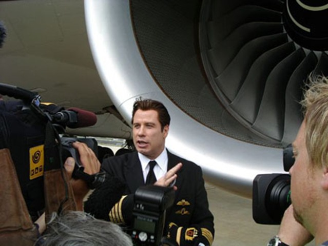 John Travolta House Plane