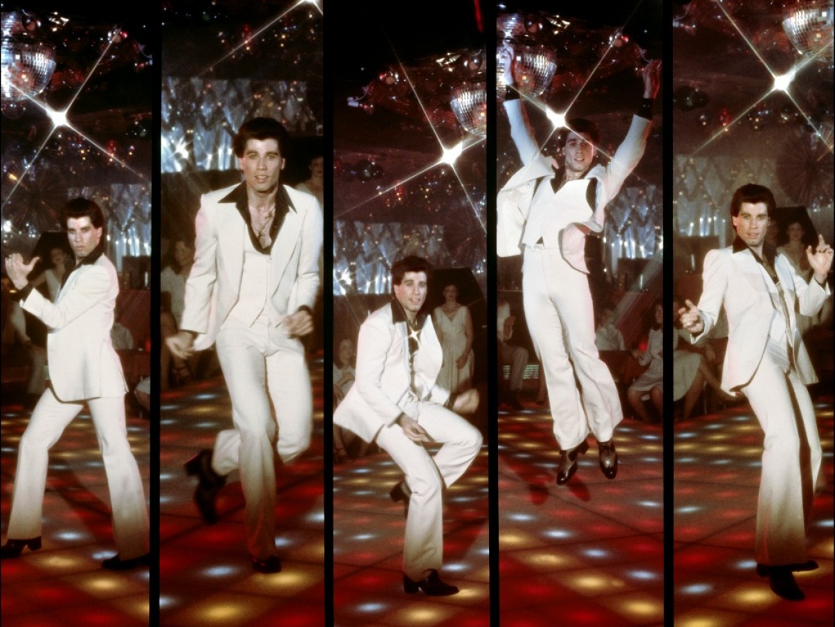 John Travolta Saturday Night Fever Gif