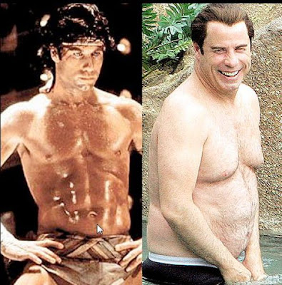 John Travolta Young And Old