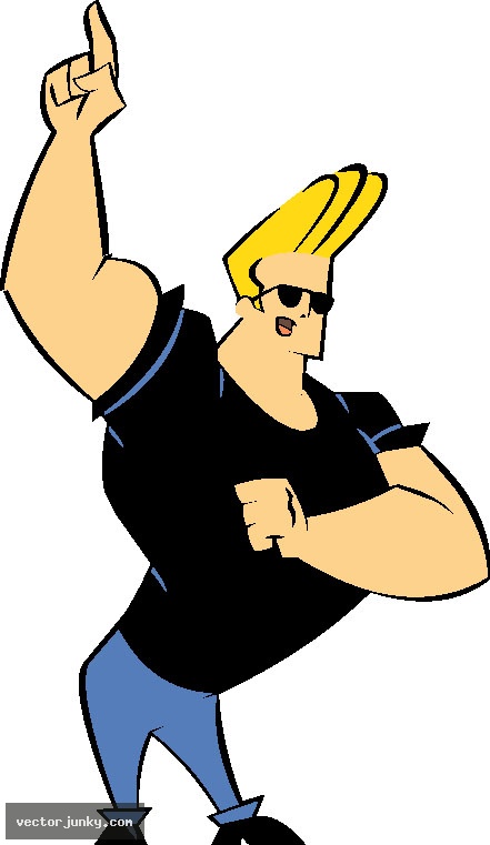 Johnny Bravo Cartoon Character