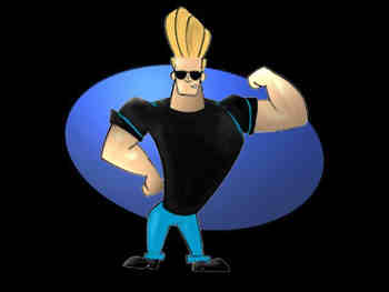 Johnny Bravo Cartoon Character