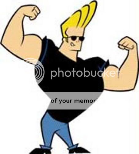 Johnny Bravo Cartoon Character