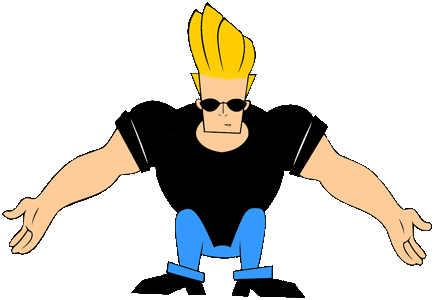 Johnny Bravo Cartoon Character