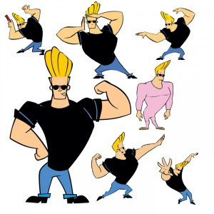 Johnny Bravo Cartoon Face