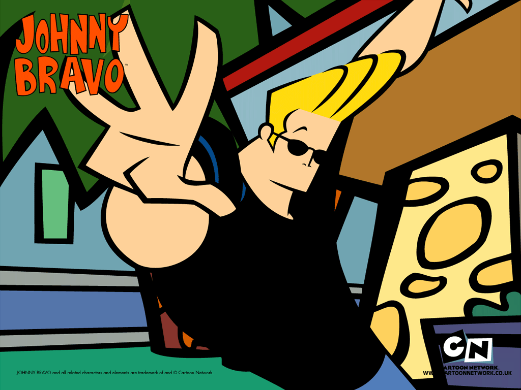 Johnny Bravo Cartoon Face