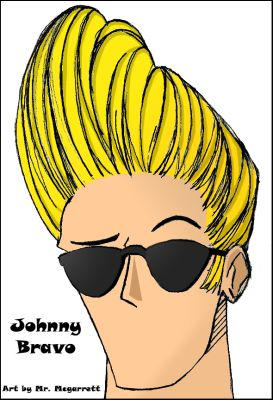 Johnny Bravo Face