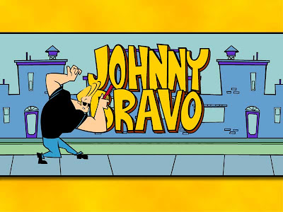 Johnny Bravo Face Wallpaper