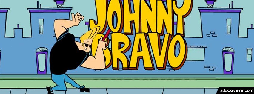 Johnny Bravo Facebook Cover Photo