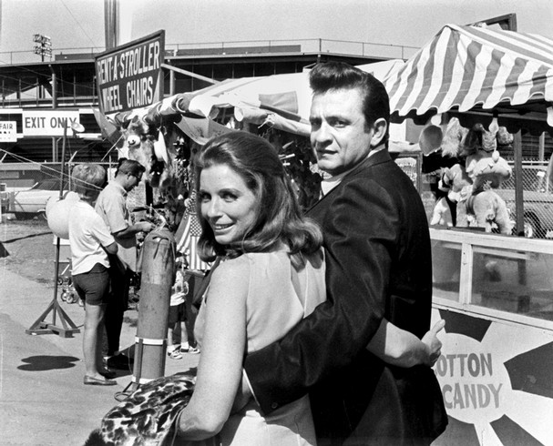 Johnny Cash And June Carter Proposal On Stage 1968