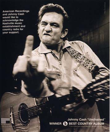 Johnny Cash Finger