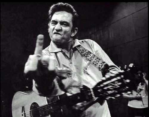 Johnny Cash Finger