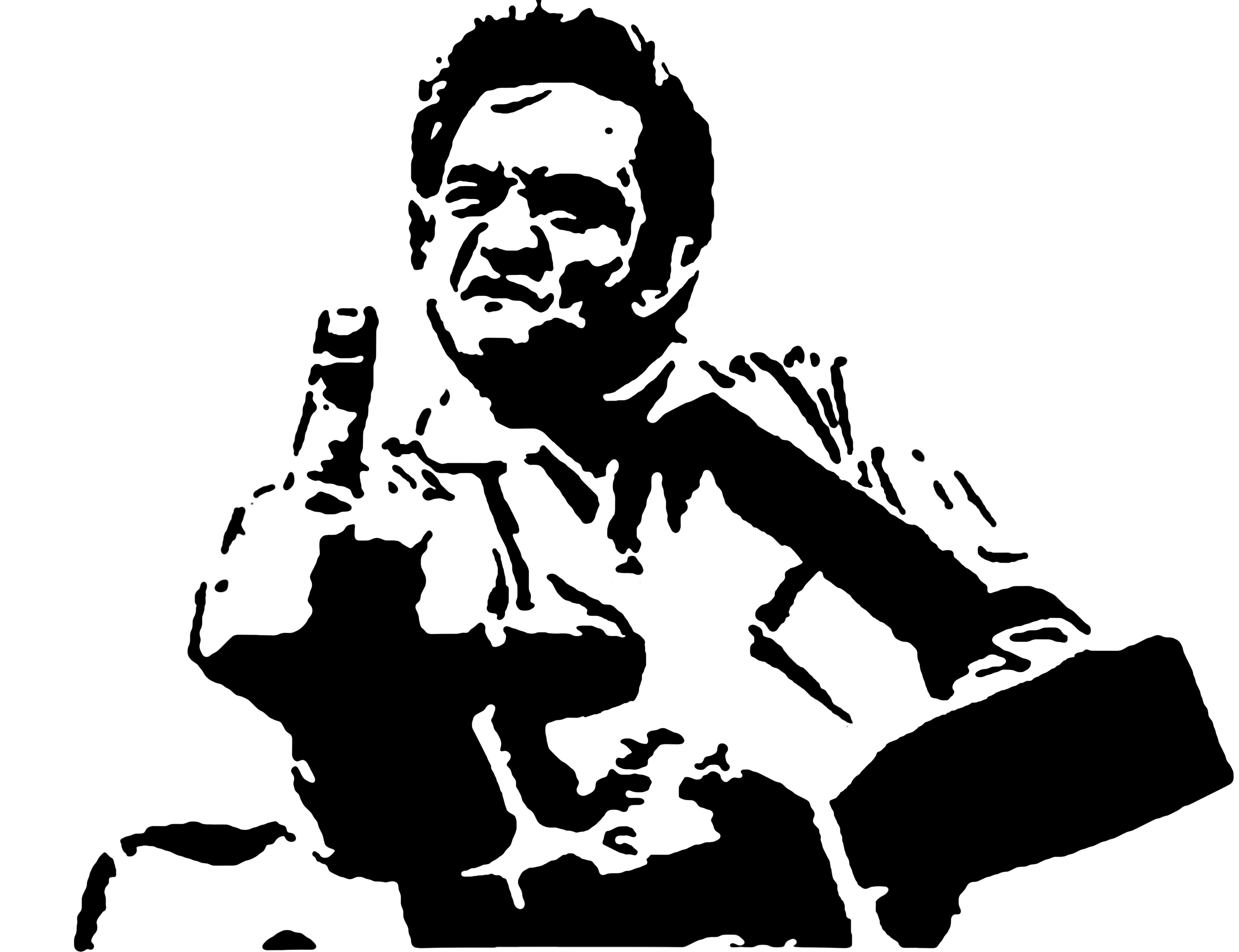 Johnny Cash Middle Finger Drawing