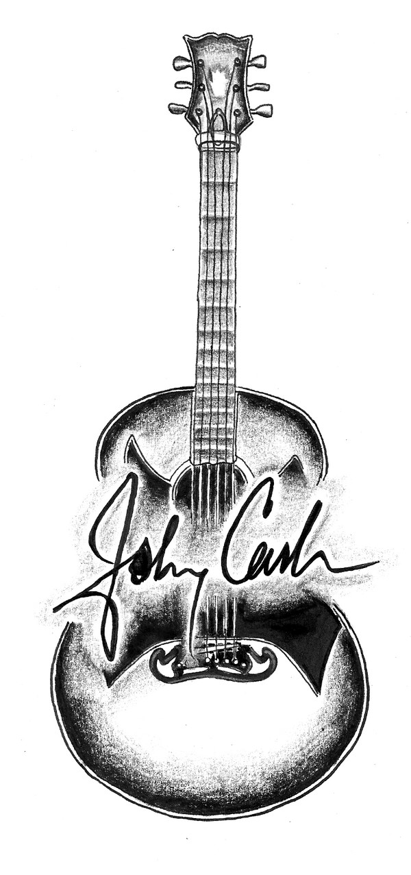 Johnny Cash Tattoos Designs