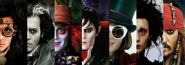 Johnny Depp Movies Characters