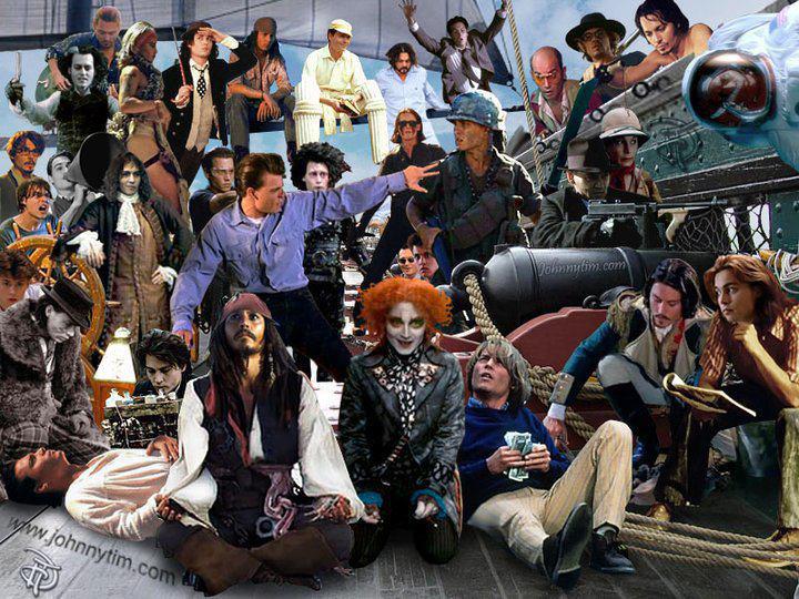 Johnny Depp Movies Characters