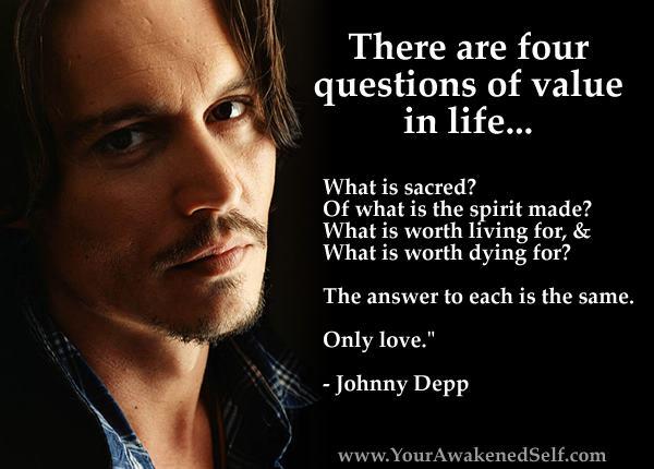 Johnny Depp Quotes If You Love Two People