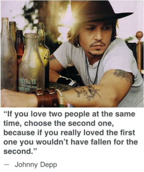 Johnny Depp Quotes Love