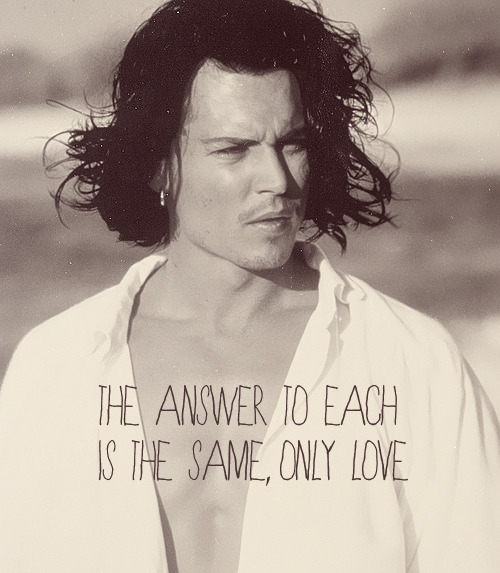 Johnny Depp Quotes Love