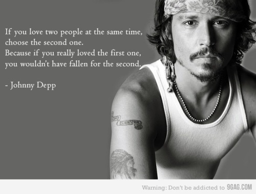 Johnny Depp Quotes Second Love