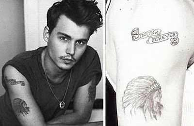 Johnny Depp Quotes Tattoos