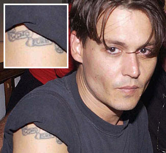 Johnny Depp Tattoos