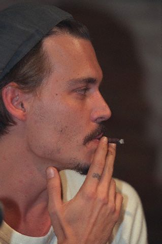 Johnny Depp Tattoos Finger