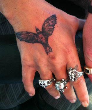 Johnny Depp Tattoos Hand