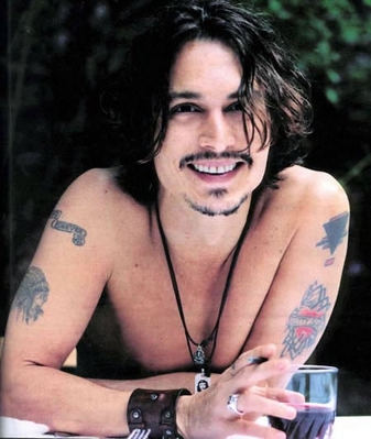 Johnny Depp Tattoos Pictures