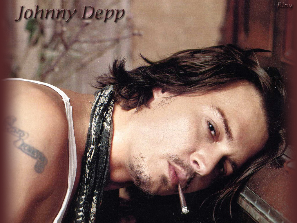 Johnny Depp Wallpaper Shirtless