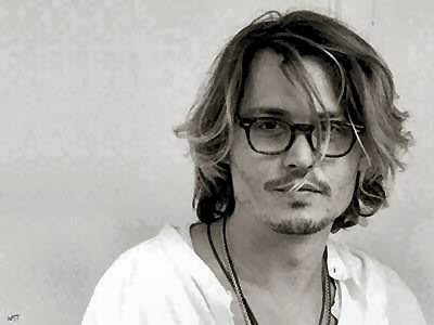 Johnny Depp Young Long Hair