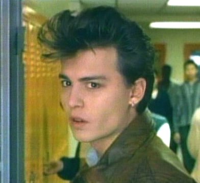 Johnny Depp Young Long Hair