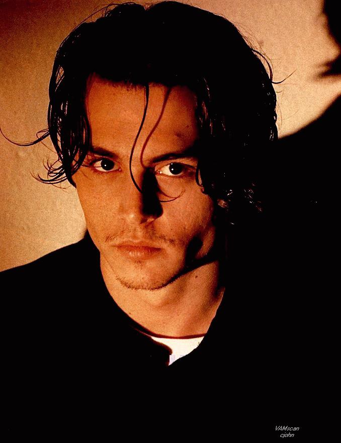 Johnny Depp Young Long Hair