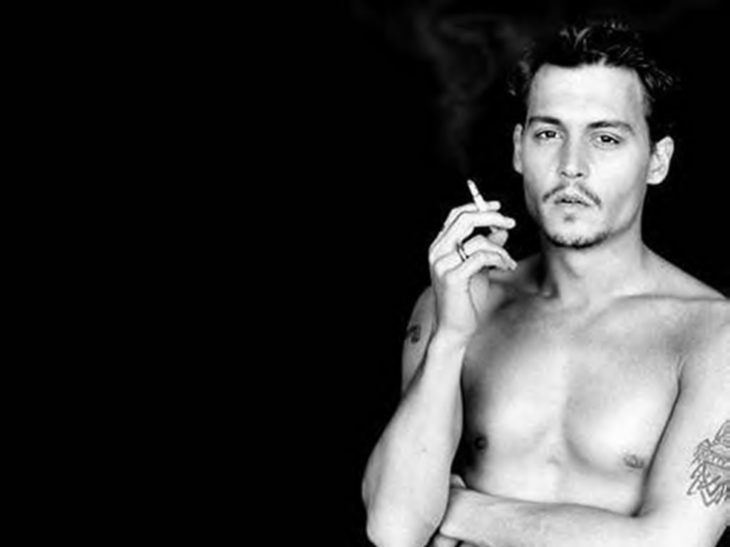 Johnny Depp Young Shirtless