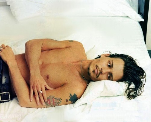 Johnny Depp Young Shirtless