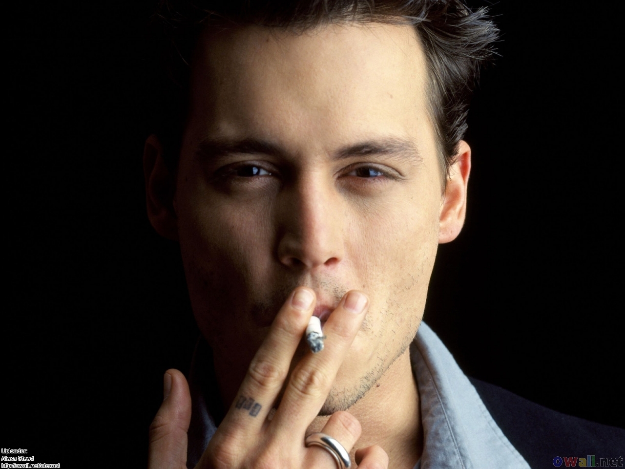 Johnny Depp Young Smoking