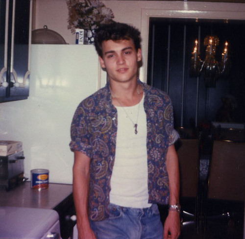 Johnny Depp Younger Years