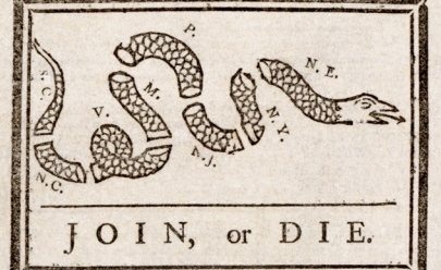 Join Or Die Political Cartoon Meaning