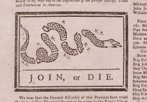 Join Or Die Political Cartoon Meaning