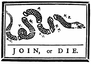 Join Or Die Political Cartoon Meaning