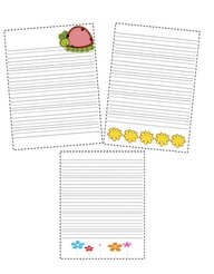 Journal Writing Paper For Kindergarten