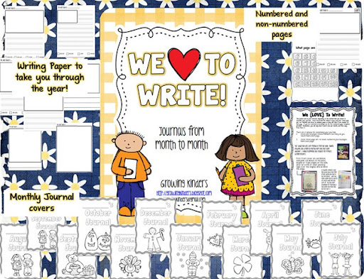 Journal Writing Paper For Kindergarten