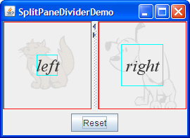 Jsplitpane Example