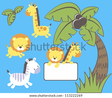 Jungle Animals Cartoon Images