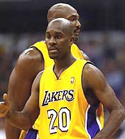 Karl Malone Gary Payton Lakers