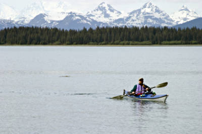 Kayaking Glacier Bay Alaska