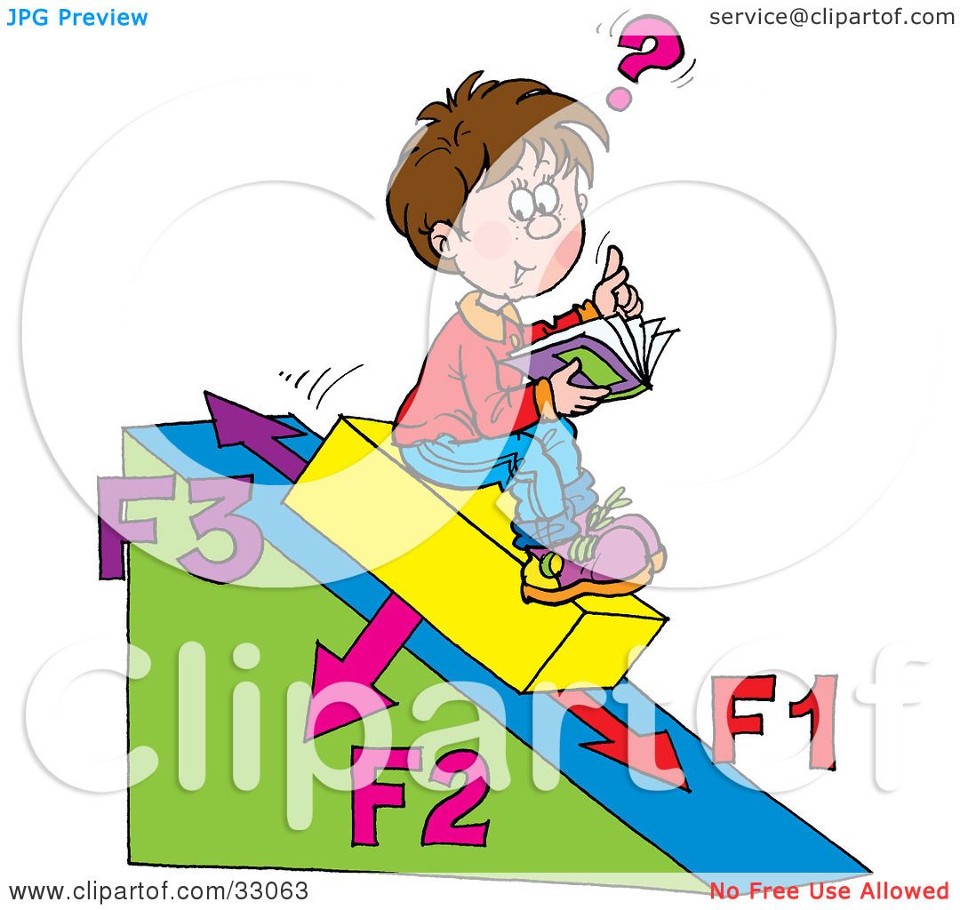 Kids Doing Homework Clipart