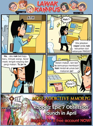 Komik Lawak Kampus Online