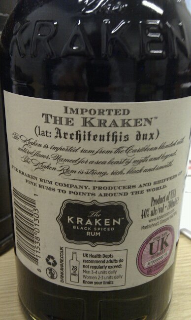 Kraken Rum Uk